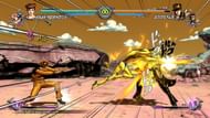 Familiar characters duke it out in locations taken directly from the manga (Image via Bandai Namco)